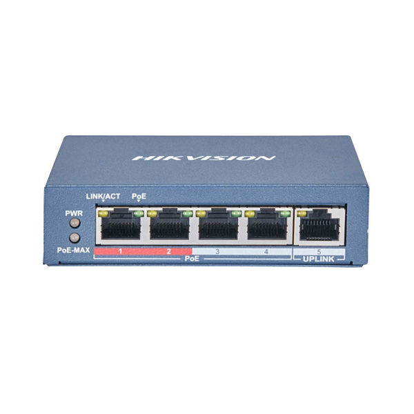 Hikvision 4port 10/100 POE Switch