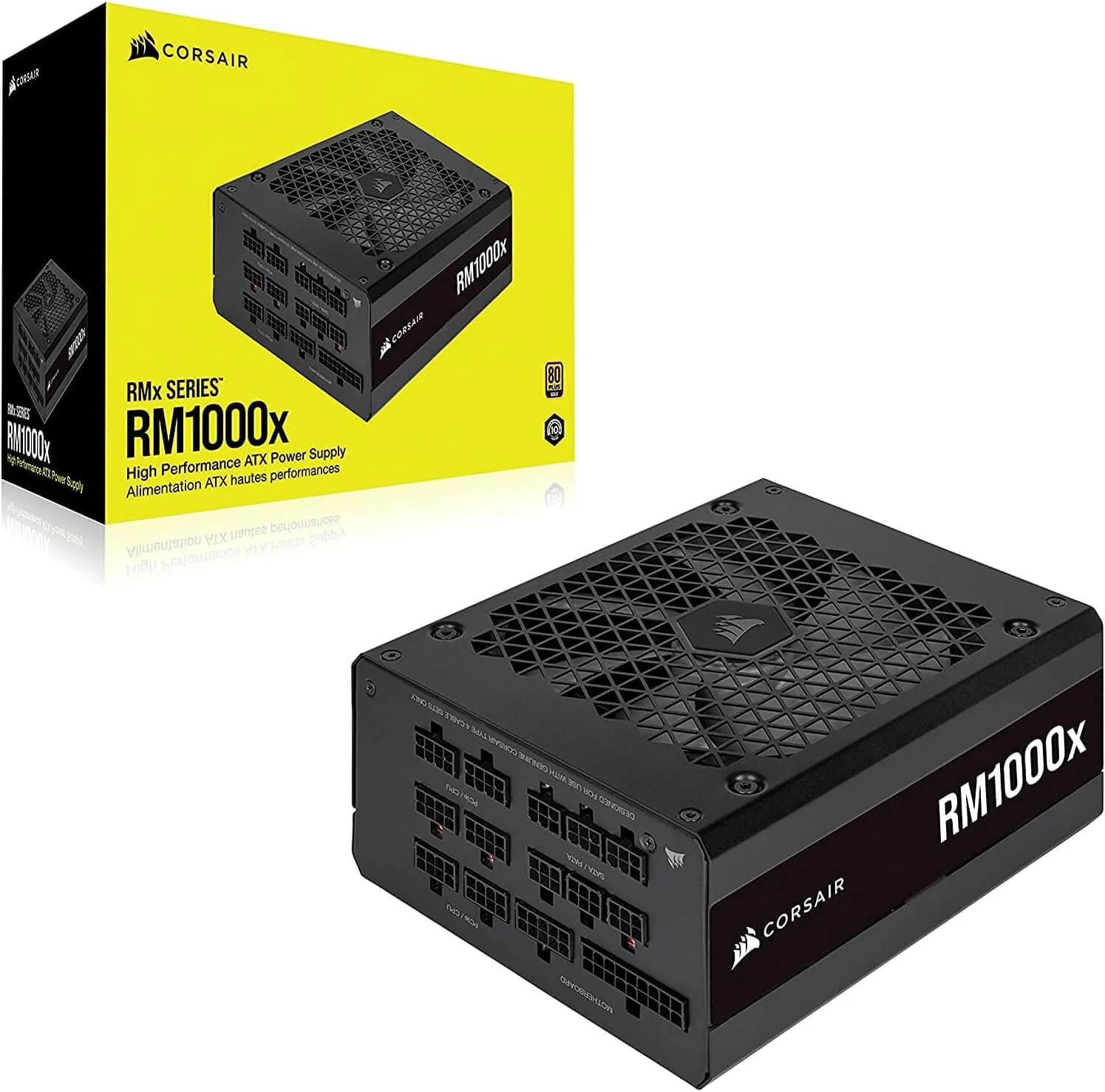 Corsair RM1000x SHIFT 80 PLUS Gold Fully Modlar ATX Power Supply